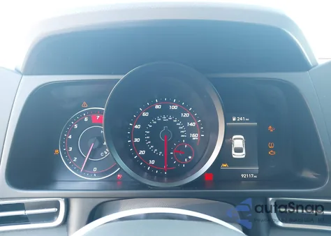 2021 Hyundai Elantra Sel z USA, uszkodzony, nr VIN 5NPLM4AG0MH052984